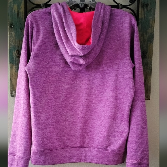 UNDER ARMOUR Women's Lavender & Orange hoodie Sweatshirt. Size Medium - Picture 3 of 3
